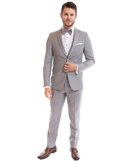 Heather Grey Lennox Formal Suit