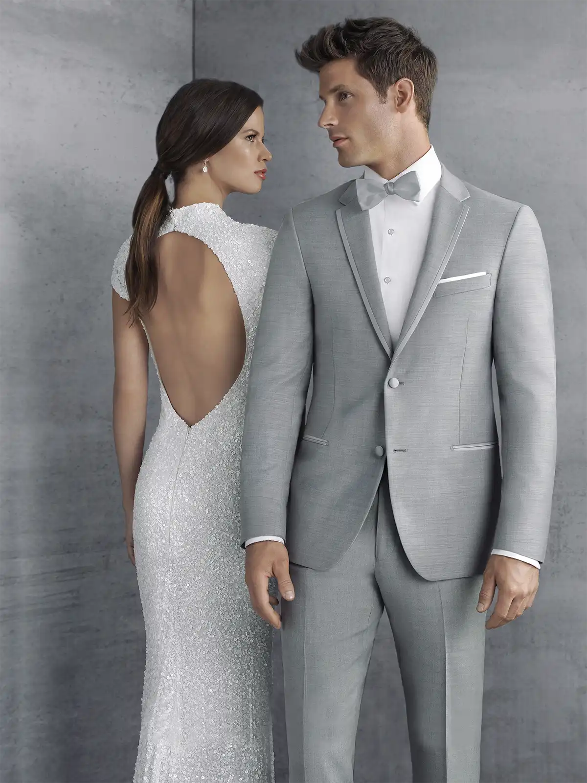 Heather Grey Lennox Formal Suit - Image 2