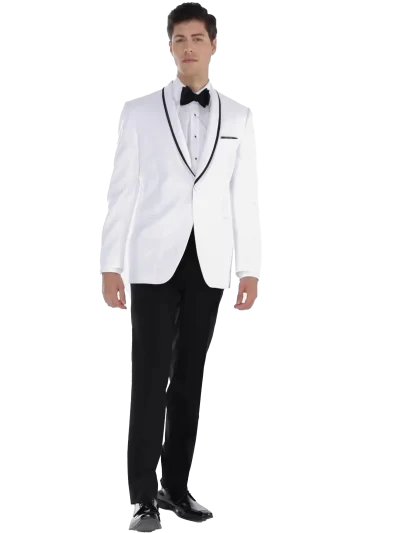 White Waverly Tuxedo