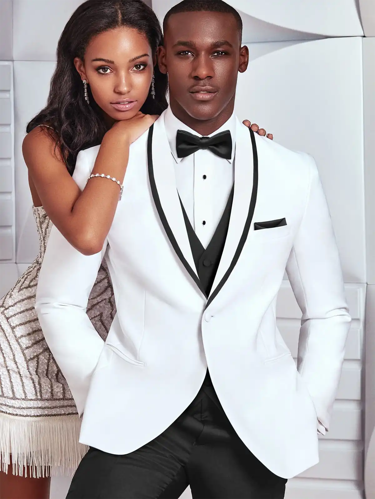 White Waverly Tuxedo - Image 2