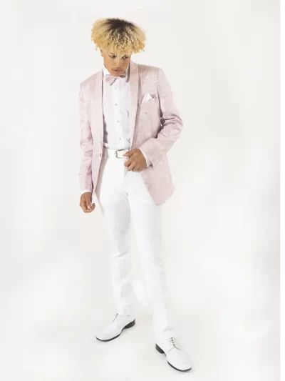 Aries Pink Quartz Tuxedo