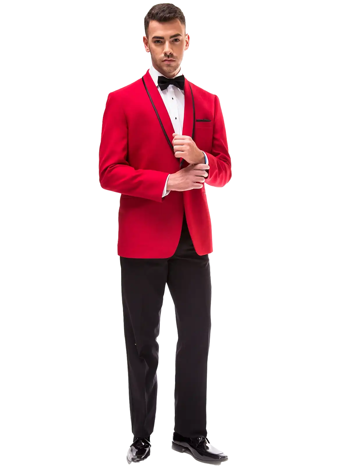 Red Carmine Tuxedo - Image 6