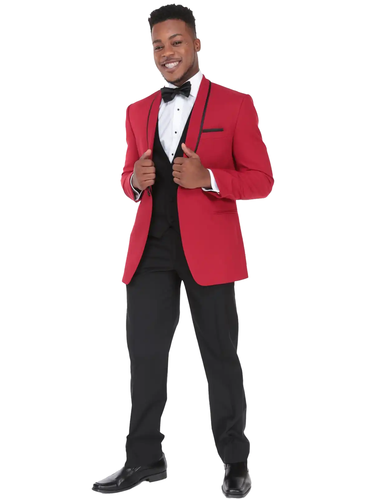 Red Carmine Tuxedo - Image 5