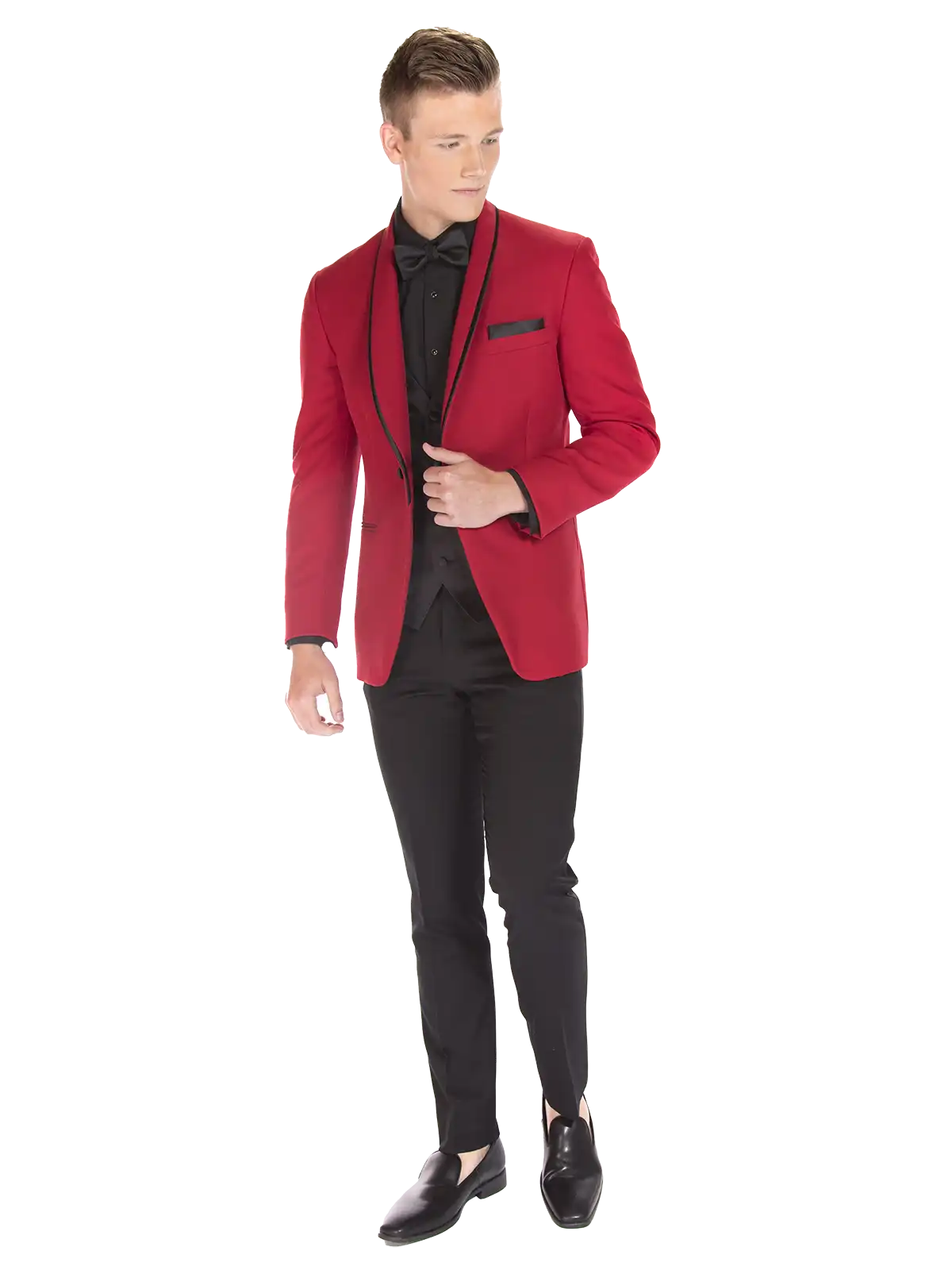 Red Carmine Tuxedo - Image 4