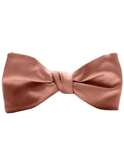 Desert Coral Bow Tie & Pocket Square