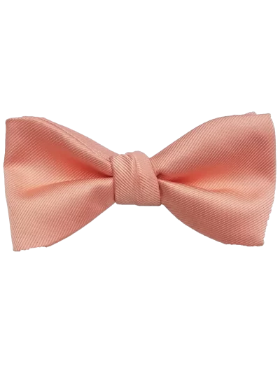 Salmon Bow Tie & Pocket Square