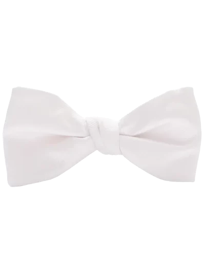 White Bow Tie & Pocket Square
