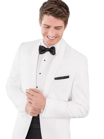 White Classic Dinner Jacket